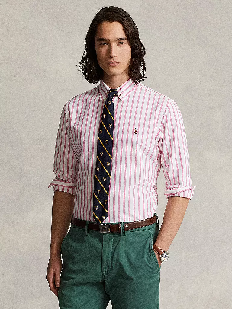 POLO RALPH LAUREN | Hemd Custom Fit | Rosa