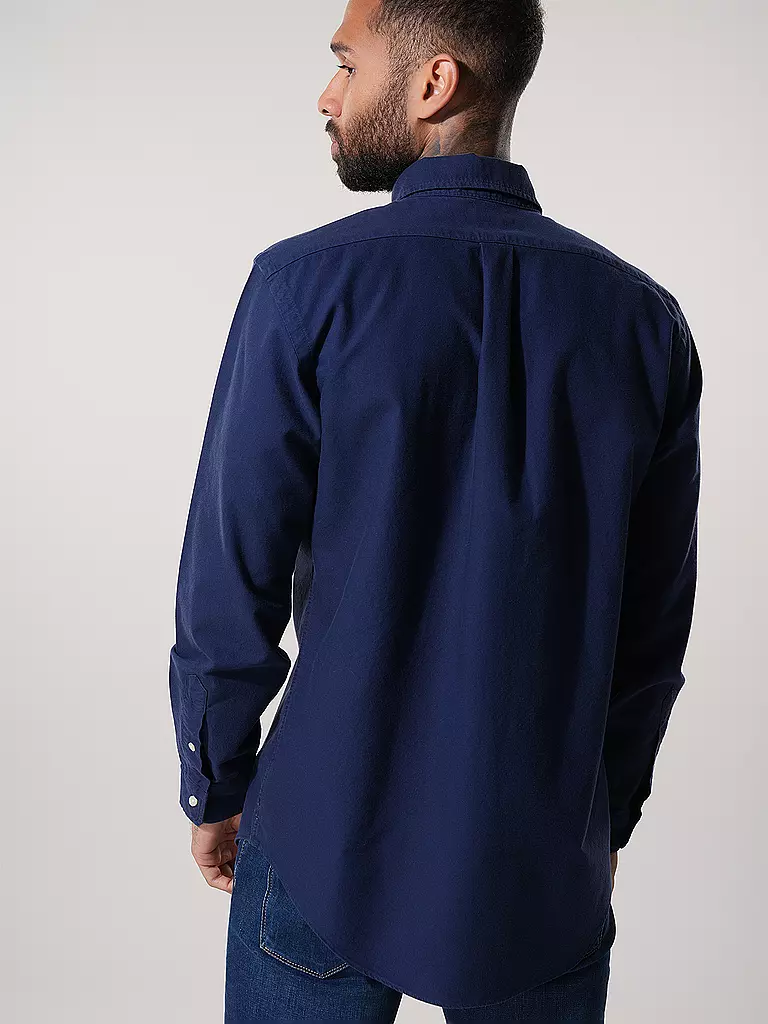 POLO RALPH LAUREN | Hemd Custom Fit | Blu scuro