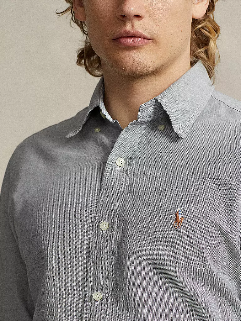 POLO RALPH LAUREN | Hemd Slim Fit | Grigio chiaro