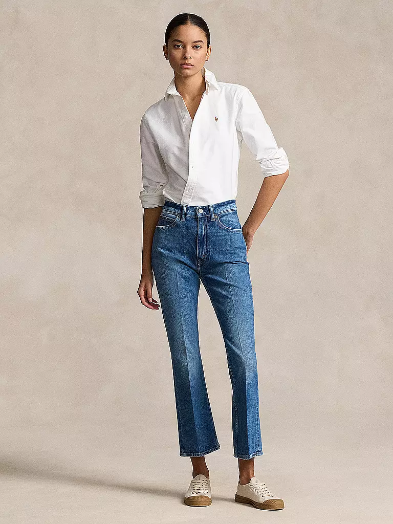 POLO RALPH LAUREN | Jeans svasati 7/8 | Blu