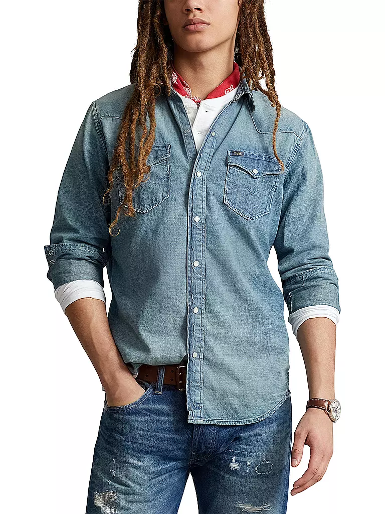 POLO RALPH LAUREN | Jeanshemd  | Blu