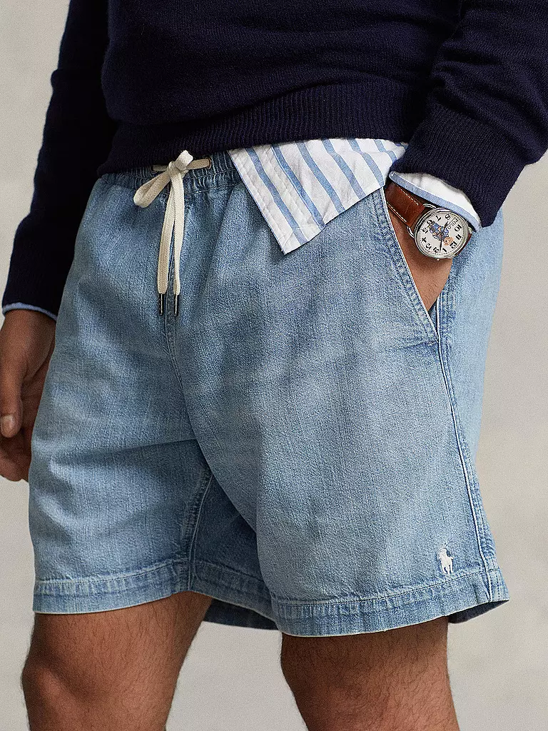 POLO RALPH LAUREN | Jeansshorts | Blu chiaro
