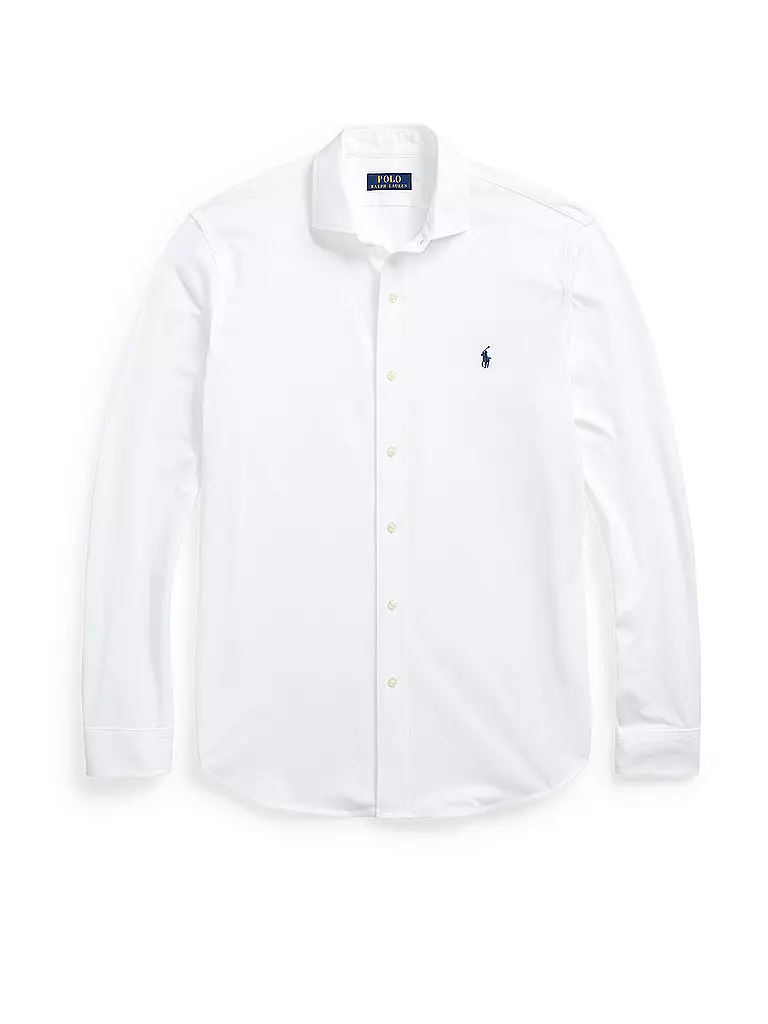 POLO RALPH LAUREN | Jerseyhemd Slim Fit | Bianco