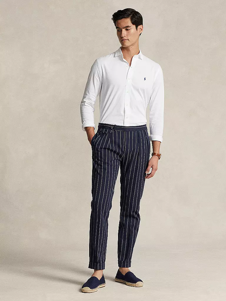 POLO RALPH LAUREN | Jerseyhemd Slim Fit | Bianco