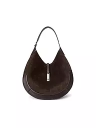 POLO RALPH LAUREN | Ledertasche - Schultertasche ID KOLLEKTION Medium | Marrone