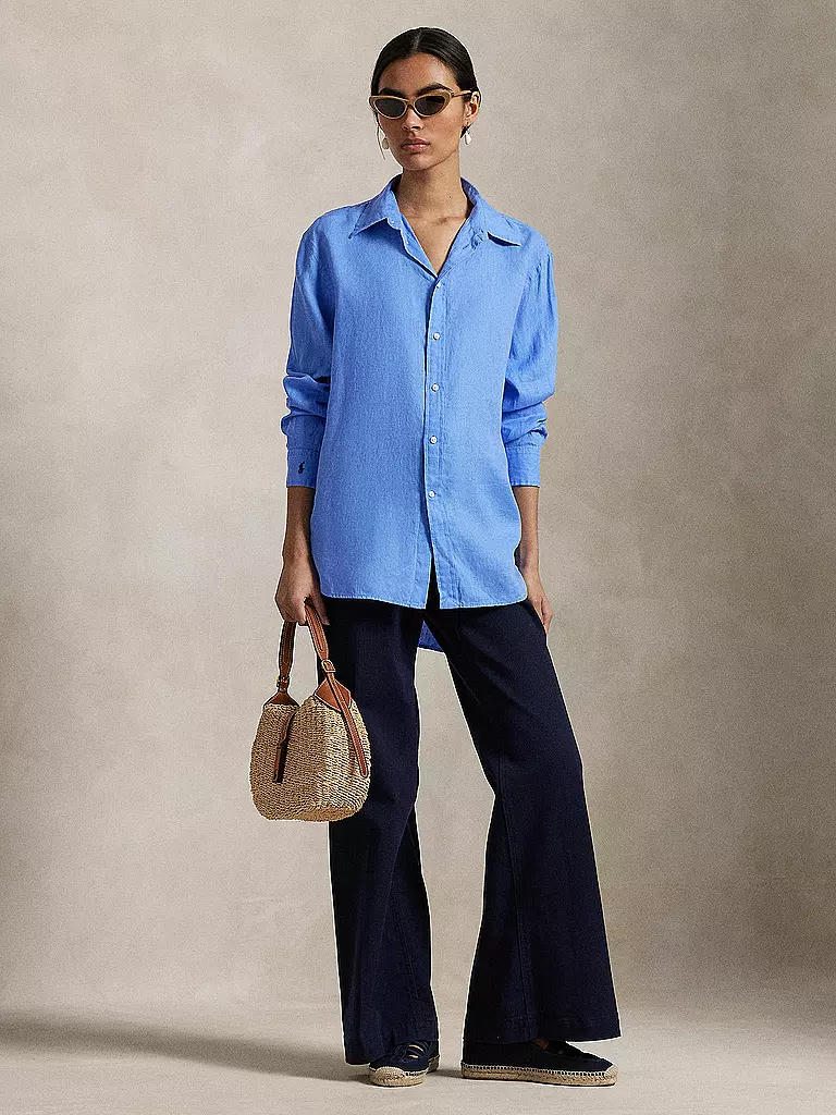 POLO RALPH LAUREN | Leinenbluse | Blu
