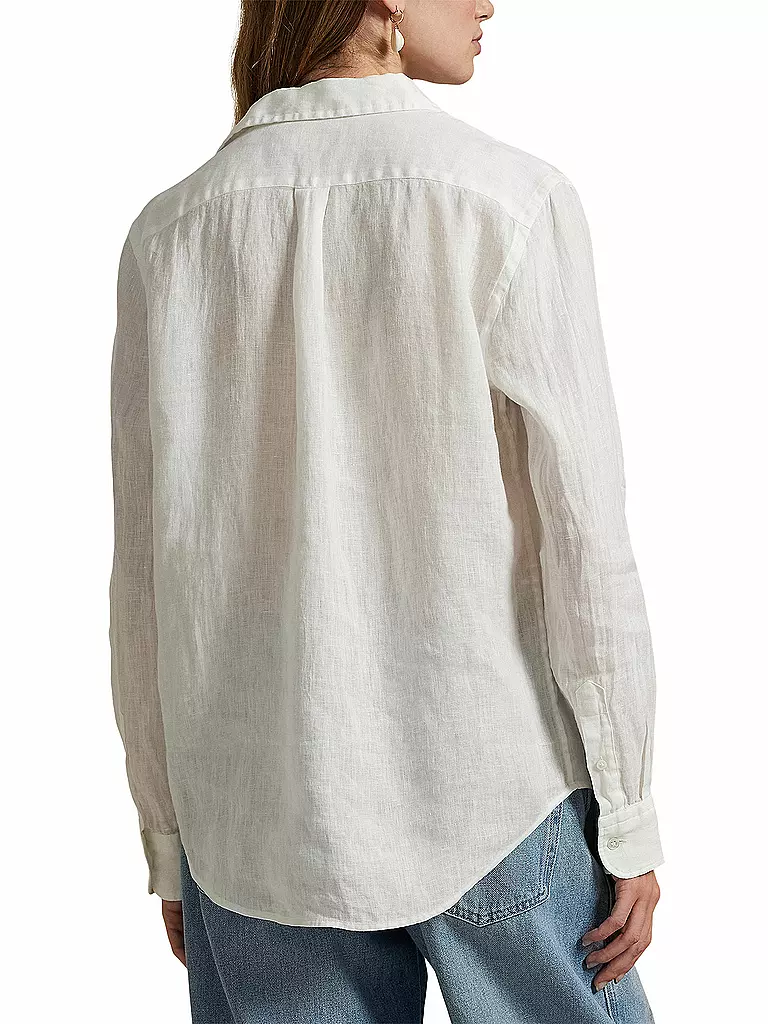 POLO RALPH LAUREN | Leinenbluse | Bianco
