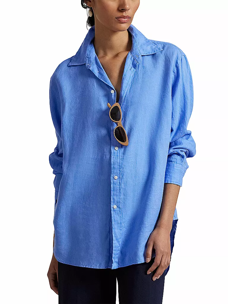 POLO RALPH LAUREN | Leinenbluse | Blu