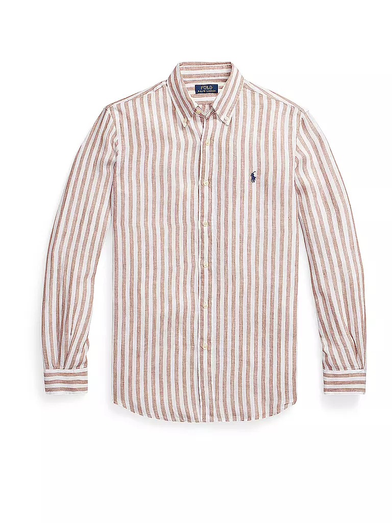 POLO RALPH LAUREN | Leinenhemd Custom Fit  | Beige