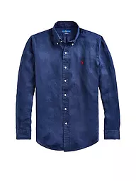 POLO RALPH LAUREN | Leinenhemd | Blu scuro