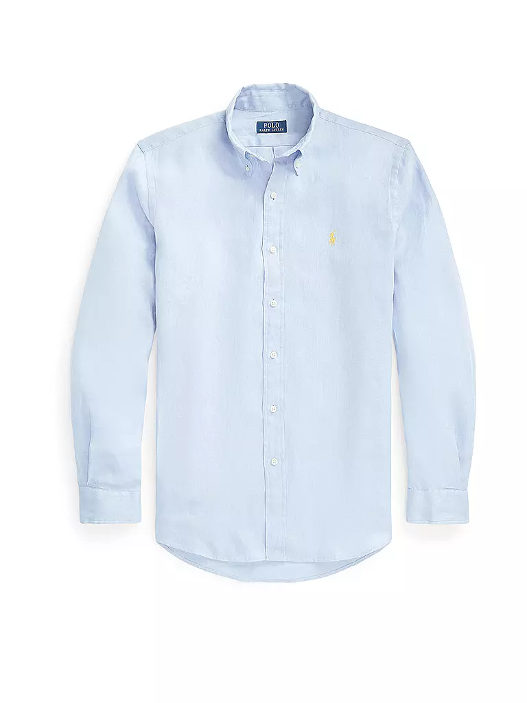 POLO RALPH LAUREN | Leinenhemd | Blu chiaro