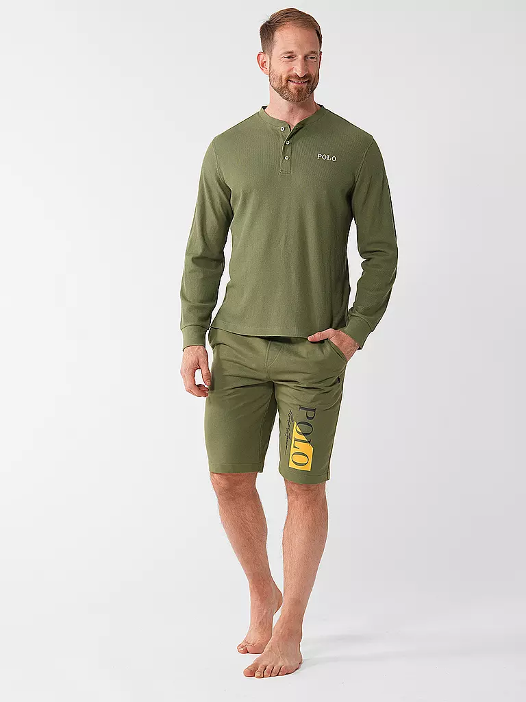 POLO RALPH LAUREN | Maglia da pigiama | Verde scuro