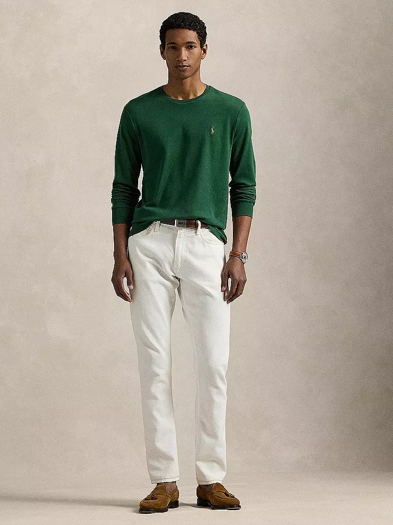 POLO RALPH LAUREN | Maglietta a maniche lunghe | Verde scuro