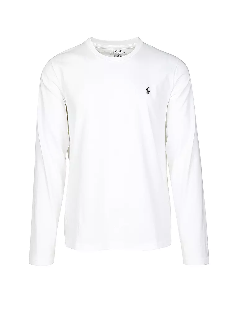POLO RALPH LAUREN | Maglietta da pigiama a maniche lunghe bianca | Bianco