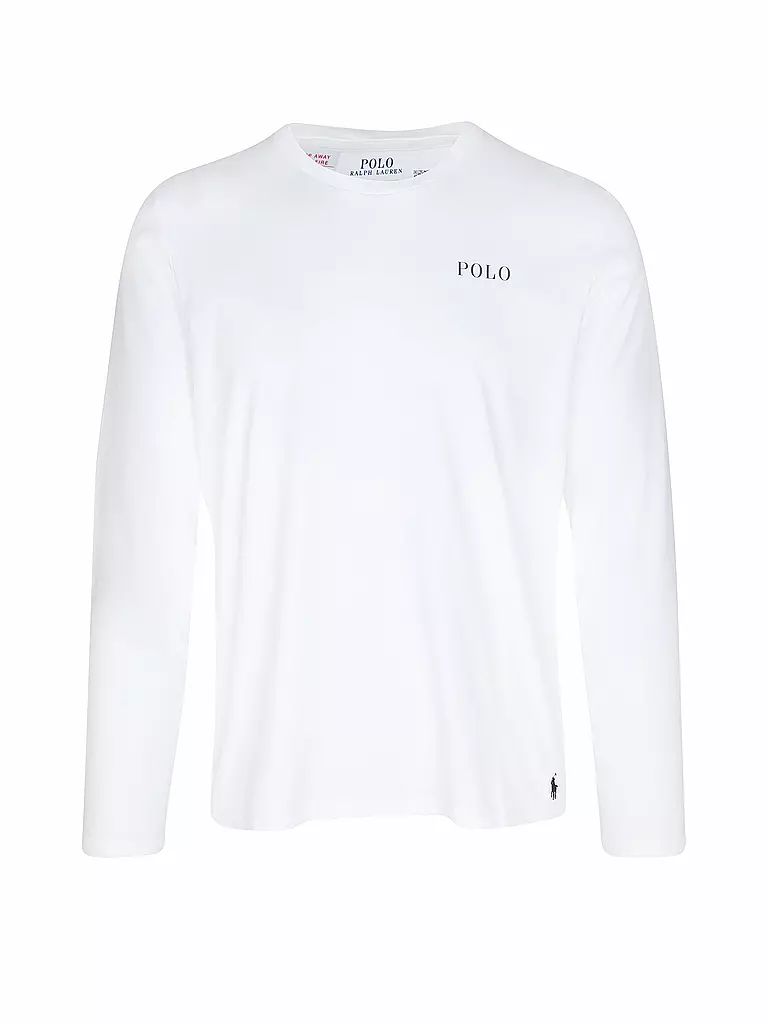 POLO RALPH LAUREN | Maglietta da pigiama a maniche lunghe | Bianco