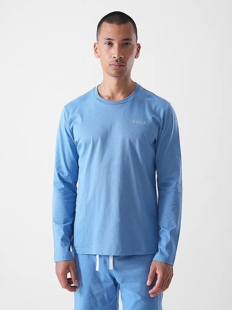 POLO RALPH LAUREN | Maglietta da pigiama a maniche lunghe | Blu