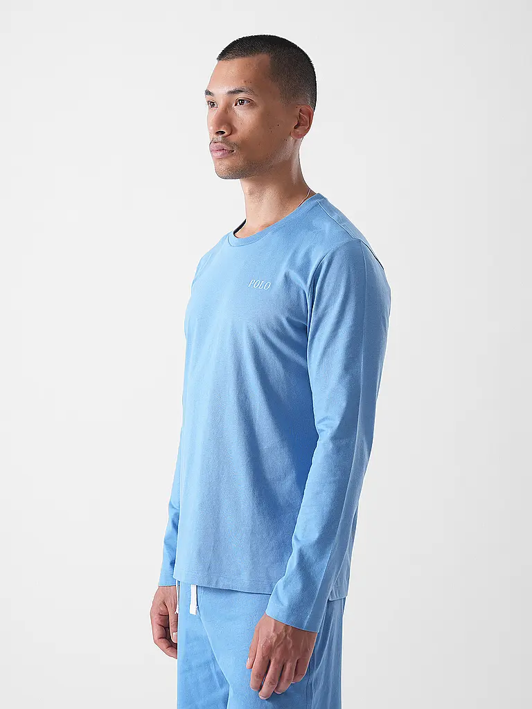 POLO RALPH LAUREN | Maglietta da pigiama a maniche lunghe | Blu