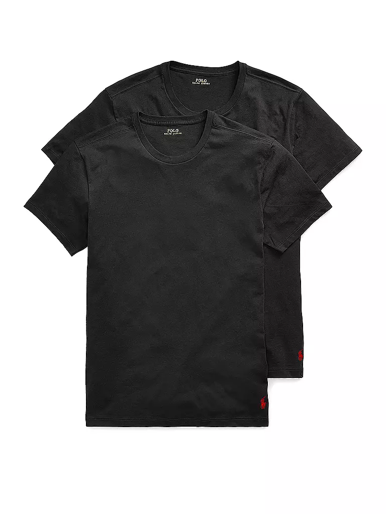 POLO RALPH LAUREN | Maglietta da pigiama confezione da 2 nero | Nero