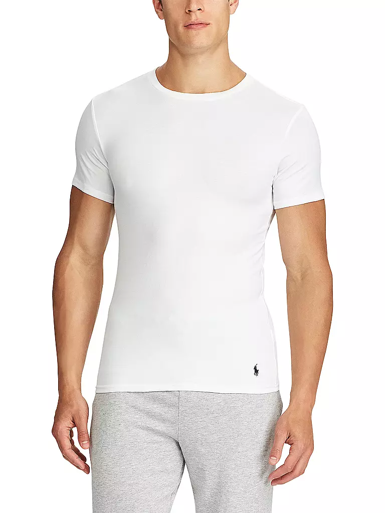 POLO RALPH LAUREN | Maglietta da pigiama confezione da 2 | Bianco