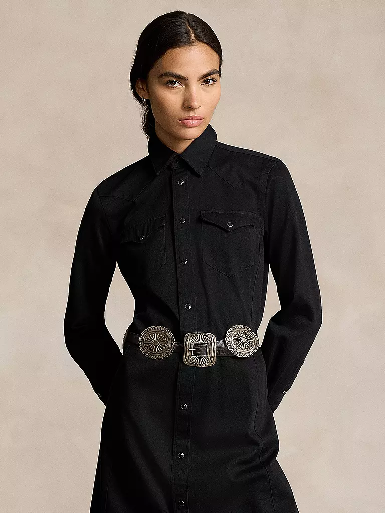 POLO RALPH LAUREN | Maxikleid | Nero