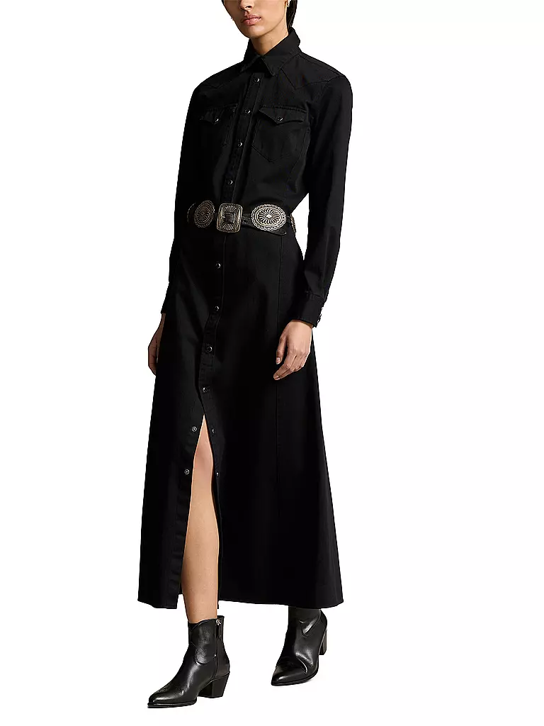 POLO RALPH LAUREN | Maxikleid | Nero