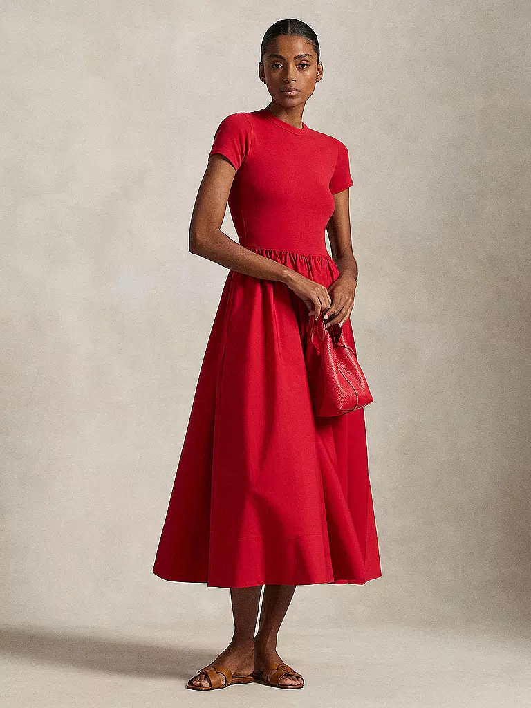 POLO RALPH LAUREN | Midikleid  | Rosso