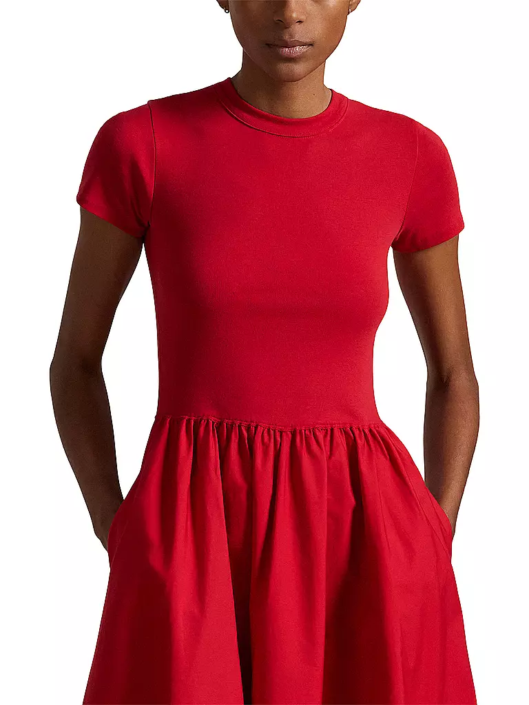 POLO RALPH LAUREN | Midikleid  | Rosso