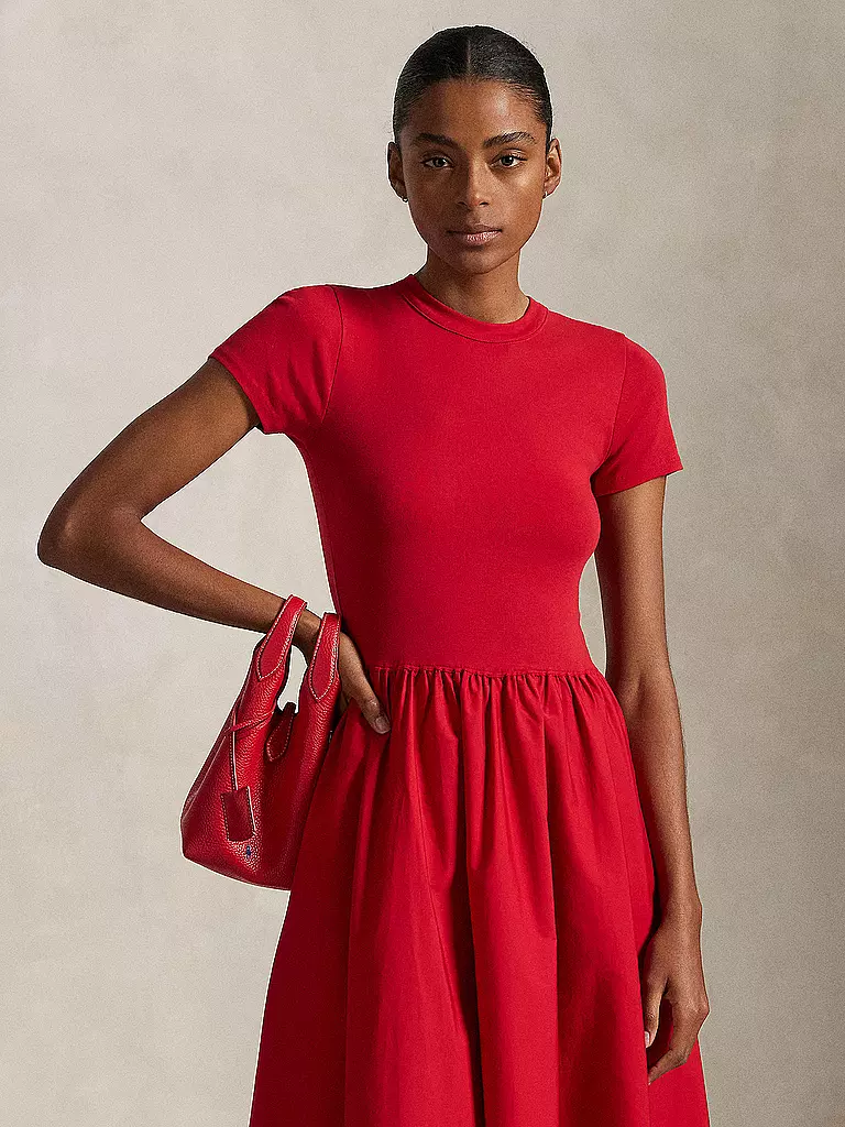 POLO RALPH LAUREN | Midikleid  | Rosso