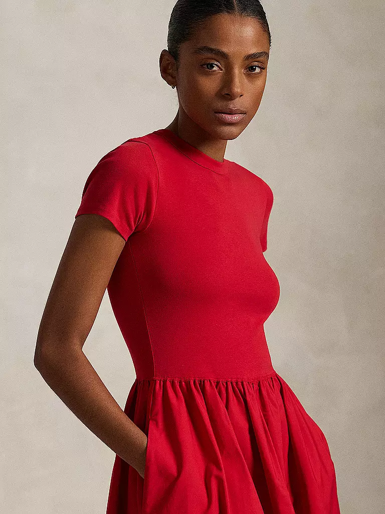 POLO RALPH LAUREN | Midikleid  | Rosso