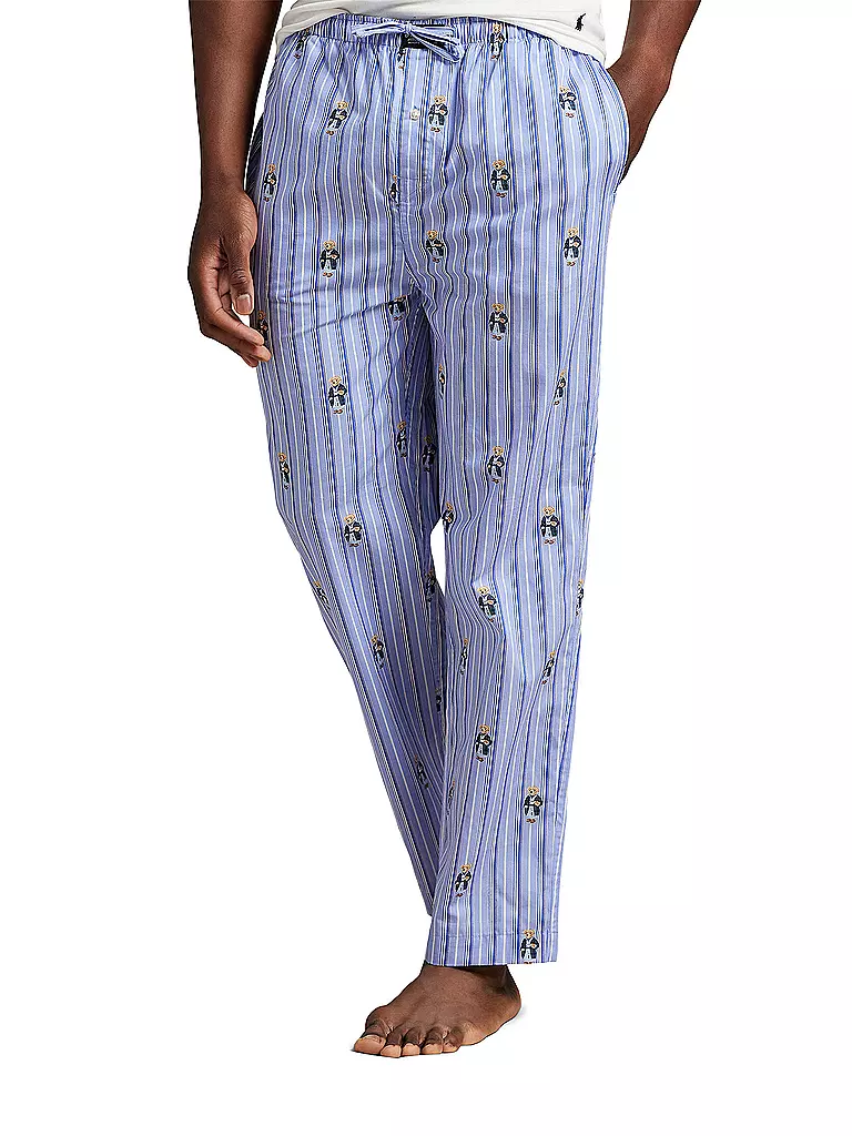POLO RALPH LAUREN | Nome prodotto: Pantaloni da pigiama
Marchio: POLO RALPH LAUREN
Colore: blu
Categorie: Moda,Uomo
Materiale: Cotone
Motivo: Stampa
Lunghezza (pantaloni/jeans): Lungo
Stile: Casual
Dettagli: Logo,Tasche laterali,Coulisse |