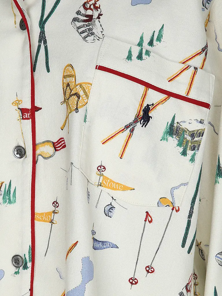 POLO RALPH LAUREN | Nome prodotto: Pigiama MADISON | Bianco
