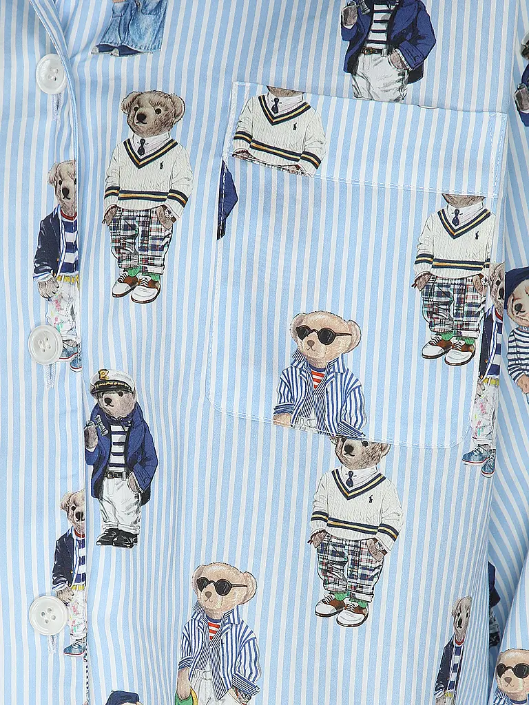 POLO RALPH LAUREN | Nome prodotto: Pigiama MADISON | Blu chiaro