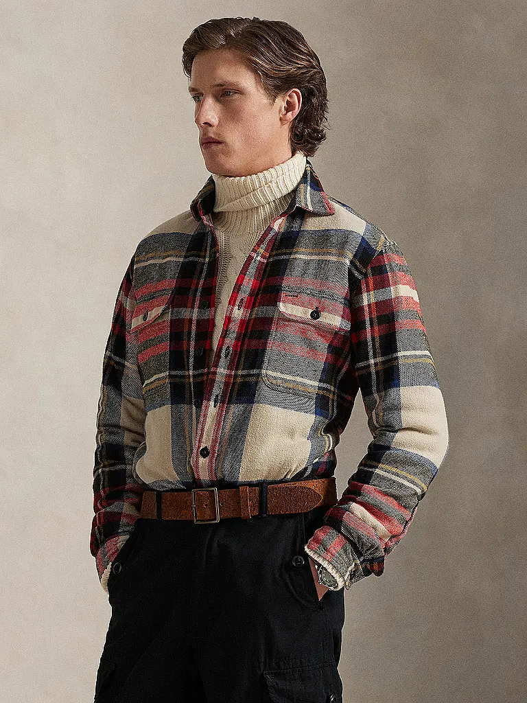 POLO RALPH LAUREN | Overshirt  | Rosso