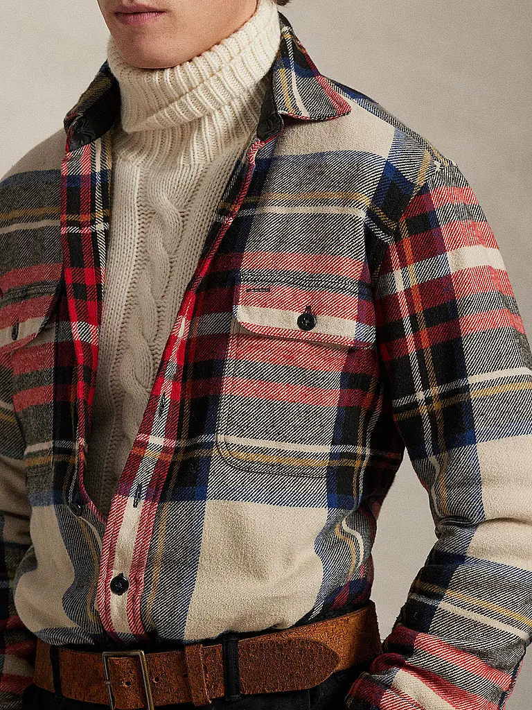 POLO RALPH LAUREN | Overshirt  | Rosso