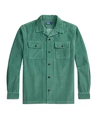 POLO RALPH LAUREN | Overshirt in velluto a coste | Verde