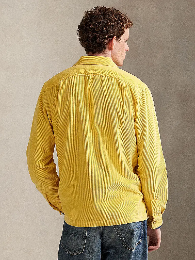 POLO RALPH LAUREN | Overshirt in velluto a coste | Giallo