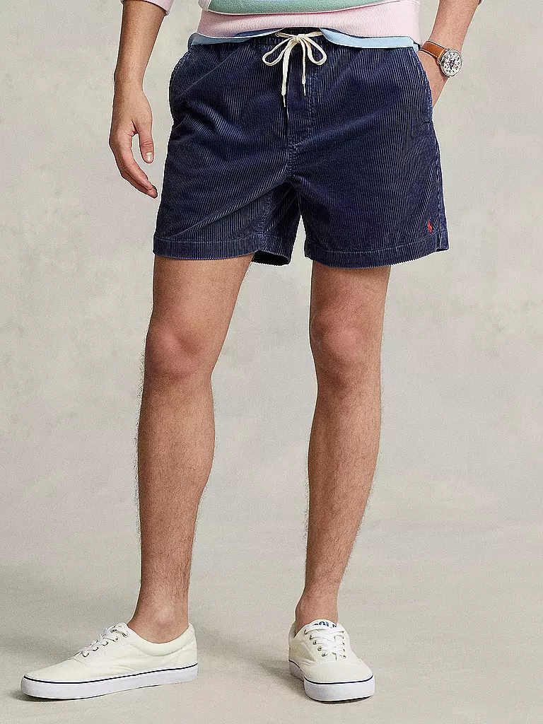 POLO RALPH LAUREN | Pantaloncini di velluto a coste | Blu scuro