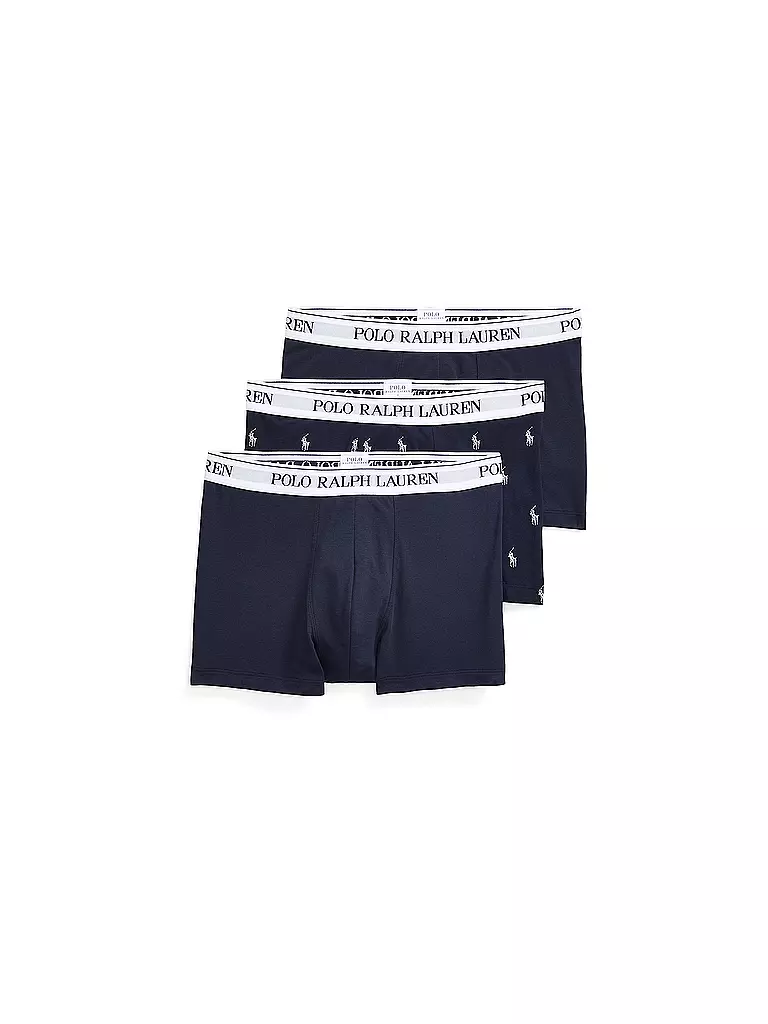 POLO RALPH LAUREN | Pantaloni, confezione da 3, blu fantasia | Blu scuro