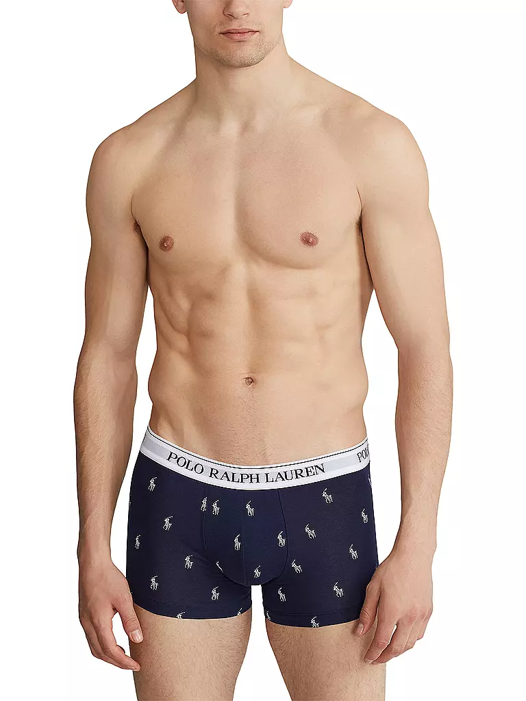 POLO RALPH LAUREN | Pantaloni, confezione da 3, blu fantasia | Blu scuro