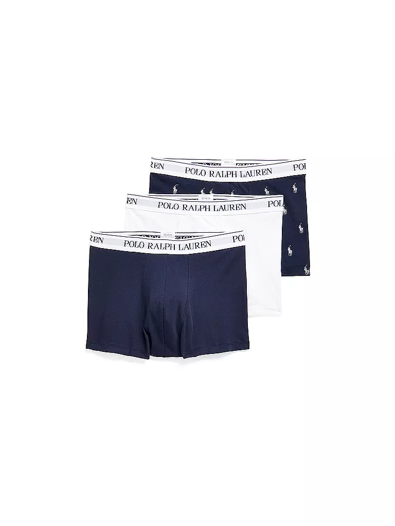 POLO RALPH LAUREN | Pantaloni, confezione da 3, blu navy bianco | Blu
