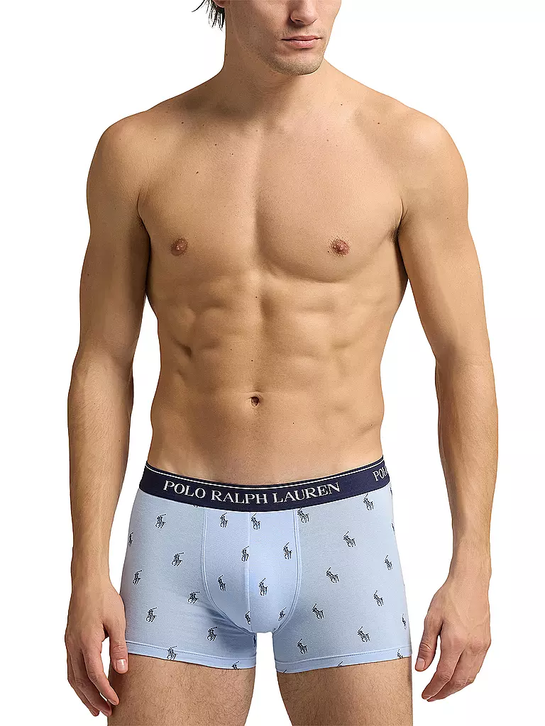 POLO RALPH LAUREN | Pantaloni, confezione da 3, rosso | Blu chiaro