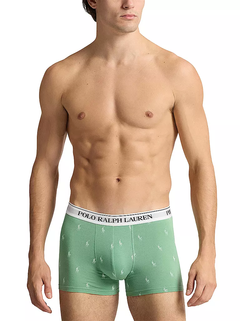 POLO RALPH LAUREN | Pantaloni, confezione da 3, verde | Nero