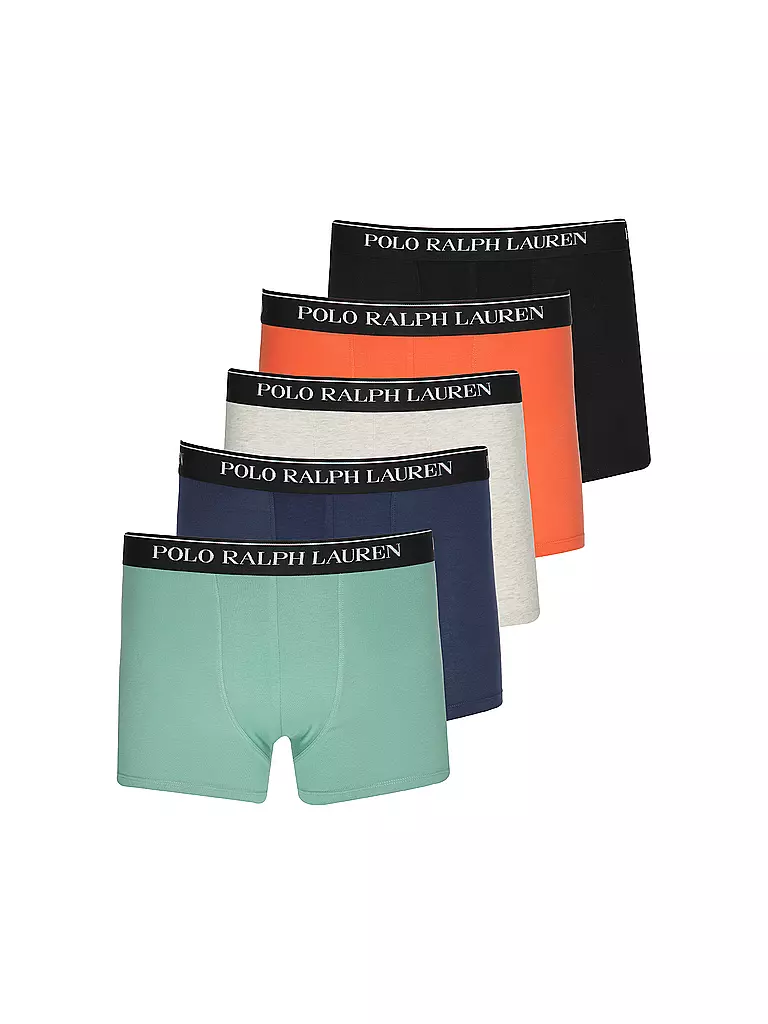 POLO RALPH LAUREN | Pantaloni, confezione da 5, mélange/navy | Blu scuro