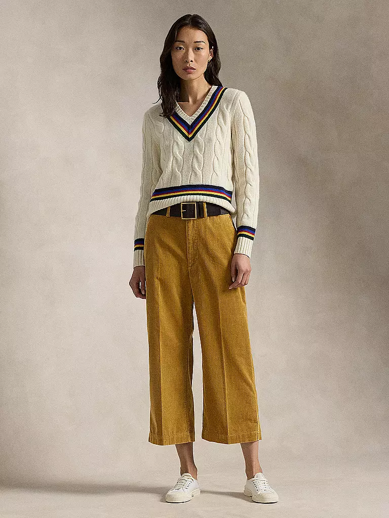 POLO RALPH LAUREN | Pantaloni a coste 7/8 | Beige