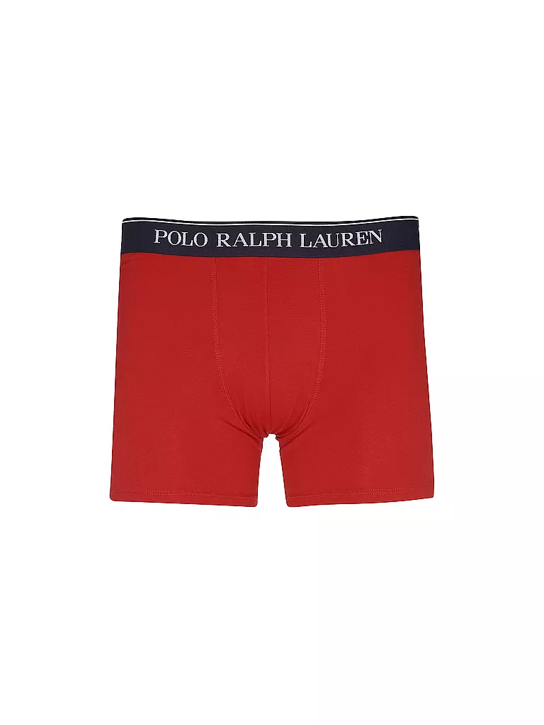 POLO RALPH LAUREN | Pantaloni confezione da 3 nvy aopp hrt ryl rl rd | Rosso
