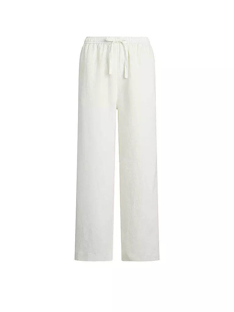 POLO RALPH LAUREN | Pantaloni di lino 7/8 | Bianco
