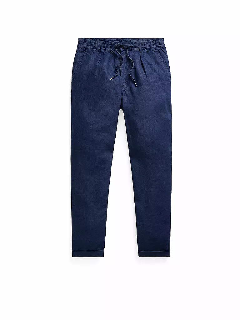 POLO RALPH LAUREN | Pantaloni di lino | Blu scuro