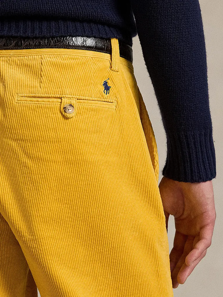 POLO RALPH LAUREN | Pantaloni in velluto a coste | Giallo