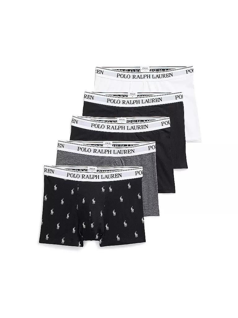 POLO RALPH LAUREN | Pants confezione da 5 bianco nero nero | Nero