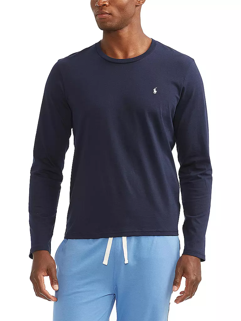 POLO RALPH LAUREN | Pigiama Maglietta a maniche lunghe Cruise Navy | Blu